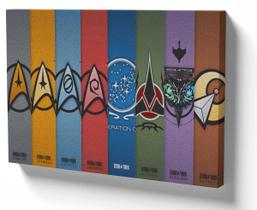 Quadro em Azulejo Parede ou Mesa 30x40 star trek agrupamentos Quadro em Azulejo Parede ou Mesa 30x40 star trek agrupamentos