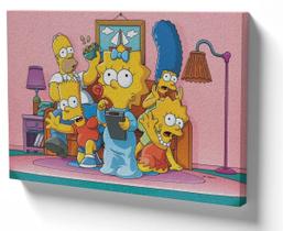 Quadro em Azulejo Parede ou Mesa 30x40 the simpsons meg controle