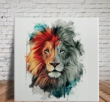 Quadro em Azulejo Tema Evangélico Leão