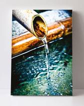 Quadro em Canvas Cano com água - Facility Print