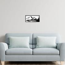 Quadro Em Mdf Por Do Sol 21X44 Alto Relevo Montanhas Quadro Em Mdf Por Do Sol 21X44 Alto Relevo Montanhas