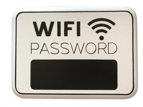 Quadro em metal - Wifi Password