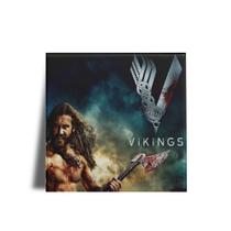 Quadro Em Porcelana Personalizado Vikings Rollo