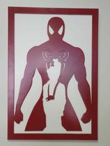 Quadro em Relevo Spider Man Peter Park - Marvel - Dmadero