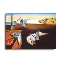 Quadro em tela acetinada. Salvado Dali. A persistência do tempo.