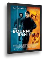 Quadro Emoldurado Poste A Identidade Born Filme Classico Com Vidro - Quadros A+