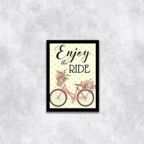 Quadro Enjoy The Ride 24x18cm