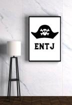 Quadro Entj Mbti Personalidade Comandante Tamanho A3 Com Moldura Chapéu de Comandante Quadro Entj Mbti Personalidade Comandante Tamanho A3 Com Moldura Chapéu de Comandante