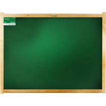 Quadro Escolar Verde 120X90CM com Moldura de Madeira - Pacote com 2 Quadro Escolar Verde 120X90CM com Moldura de Madeira - Pacote com 2