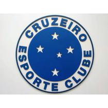 Quadro escudo do Cruzeiro - Simbolo do Time do Cruzeiro em mdf