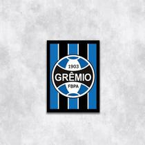 Quadro Escudo Grêmio 45x34cm - com vidro