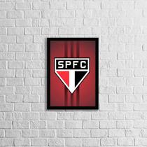 Quadro Escudo São Paulo FC 45x34cm - com vidro