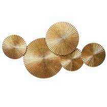 Quadro Escultura de Parede Circulos Abstrato Fino Design Quadro Escultura de Parede Circulos Abstrato Fino Design