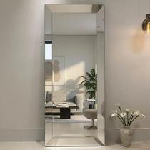 Quadro espelhado chanfrado 80x200 cm closet ou sala