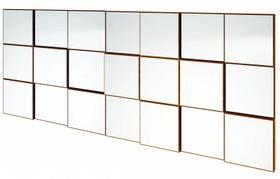 Quadro Espelho Argos Extra Grande 1,75 MT (LARG) cor Freijo - 59694