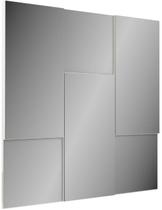 Quadro Espelho Escala Pequeno 90cm (LARG)cor Off White - 52888 Quadro Espelho Escala Pequeno 90cm (LARG)cor Off White - 52888