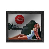Quadro Espelho Madeira/vidro Coca-cola Up Tanning 26966