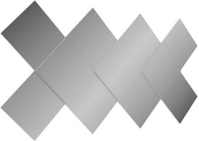 Quadro Espelho Seta Grande cor Off White - 52872