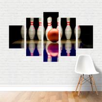 Quadro Esporte Bola Pino Boliche Bowling Pista Bólingue Canv Quadro Esporte Bola Pino Boliche Bowling Pista Bólingue Canv