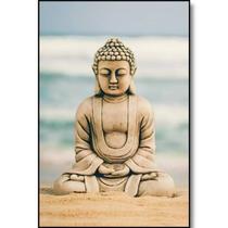 Quadro Estátua do Buda de Parede 29cm Quadro Estátua do Buda de Parede 29cm
