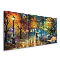 Quadro Evening Soul of the rain Leonid Afremov Moderno Arte