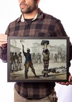 Quadro Execução De Punição Por Flagelo Debret Escravidão