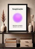 Quadro Exemplo/Modelo/Inspiração com Vidro e Moldura Preta Tamanho:21cm x 30cm (A4) Quadro Exemplo/Modelo/Inspiração com Vidro e Moldura Preta Tamanho:21cm x 30cm (A4)
