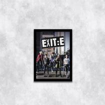 Quadro Exit K-Pop 45x34cm - com vidro