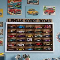 Quadro Expositor de carrinhos miniaturas hotwheels 164 Quadro Decorativo quarto de criança Acompanha a placa com 4 frases Quadro Expositor de carrinhos miniaturas hotwheels 164 Quadro Decorativo quarto de criança Acompanha a placa com 4 frases