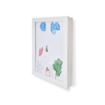 Quadro Expositor Geguton Caixa A4 Infantil Aço com Ímãs Branco Quadro Expositor Geguton Caixa A4 Infantil Aço com Ímãs Branco