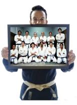 Quadro Família Gracie Carlos Helio Jiu Jitsu Decoração Dojo Quadro Família Gracie Carlos Helio Jiu Jitsu Decoração Dojo