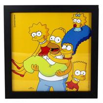 Quadro Família Simpsons Zona Criativa