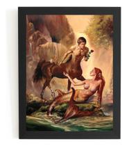 Quadro Fantasy Arte De Boris Vallejo & Julie Bell Mitologia