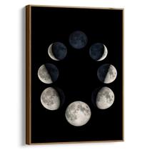 Quadro Fases da Lua Circular