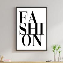 Quadro Fashion 33X24Cm - Com Vidro