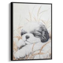 Quadro Filhote de Shih Tzu