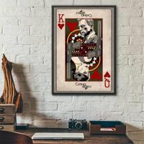 Quadro Filme 007 - Cassino Royale 24X18Cm