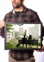 Quadro Filme (500) Dias Com Ela Foto Romance Quadro Filme (500) Dias Com Ela Foto Romance