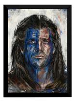 Quadro Filme Coração Valente Arte William Wallace Mel Gibson