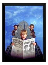 Quadro Filme Esqueceram De Mim Poster Com Moldura