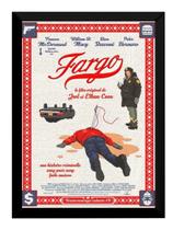 Quadro Filme Fargo Poster Moldurado Decoração