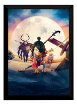 Quadro Filme Kubo E As Cordas Magicas Poster Moldurado