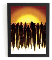 Quadro Filme Madrugada Dos Mortos Arte Poster Com Moldura Quadro Filme Madrugada Dos Mortos Arte Poster Com Moldura