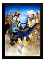 Quadro Filme Megamente Poster Moldurado Quadro Filme Megamente Poster Moldurado