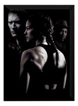 Quadro Filme Menina De Ouro Boxe Poster Com Moldura Quadro Filme Menina De Ouro Boxe Poster Com Moldura