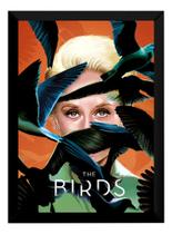 Quadro Filme Os Passaros The Birds Arte Poster Moldurado Quadro Filme Os Passaros The Birds Arte Poster Moldurado