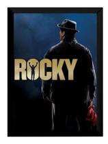 Quadro Filme Rocky Balboa Poster Moldurado