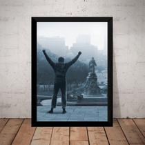 Quadro Filme Rocky Um Lutador Poster Moldurado Quadro Filme Rocky Um Lutador Poster Moldurado