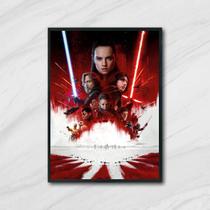 Quadro Filme Star Wars 33x24cm - com vidro