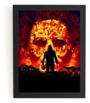 Quadro Filme Terror Halloween O Inicio